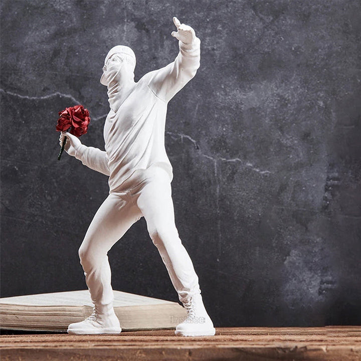 Banksy Blomster Rester Ornament