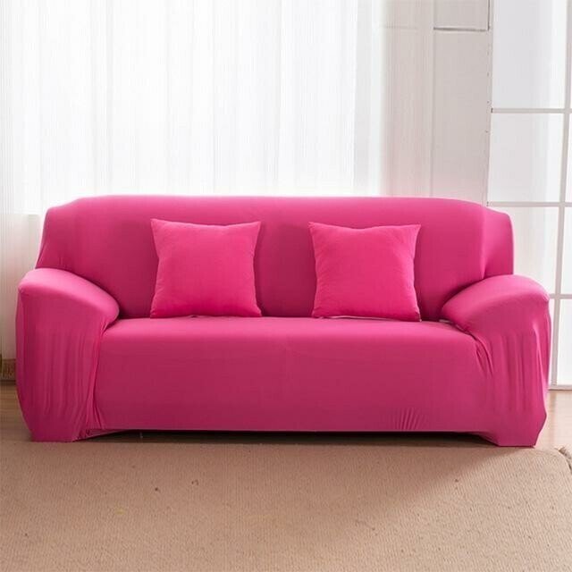 Magisk Sofa Cover Strækbar - Ensfarvet (pude er ikke inkluderet)