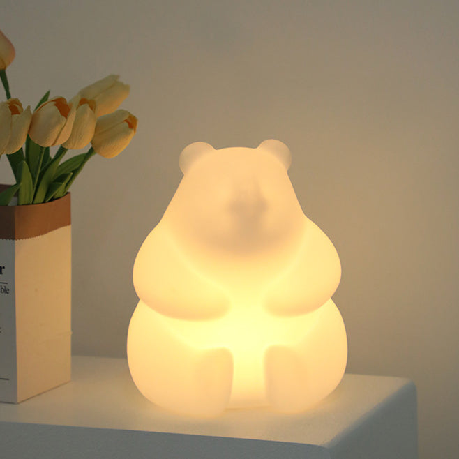 Moderne Kreativ Bjørn PE LED Bordlampe til Stuen