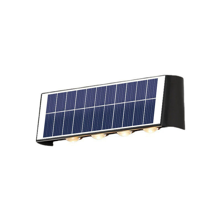 Moderne Enkelhed Solvandsafvisende Rektangulær ABS PMMA LED Væglampe til Udendørs Patio