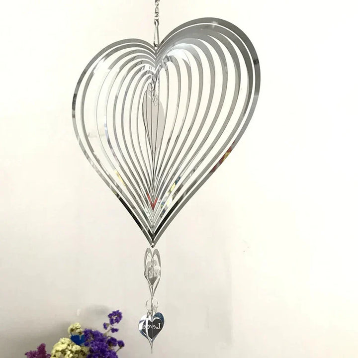 Rotating Wind Bell lavet af rustfrit stål