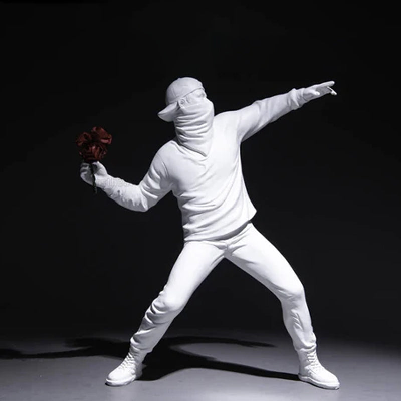 Banksy Blomster Rester Ornament