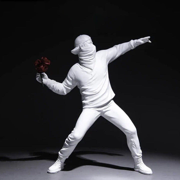 Banksy Blomster Rester Ornament