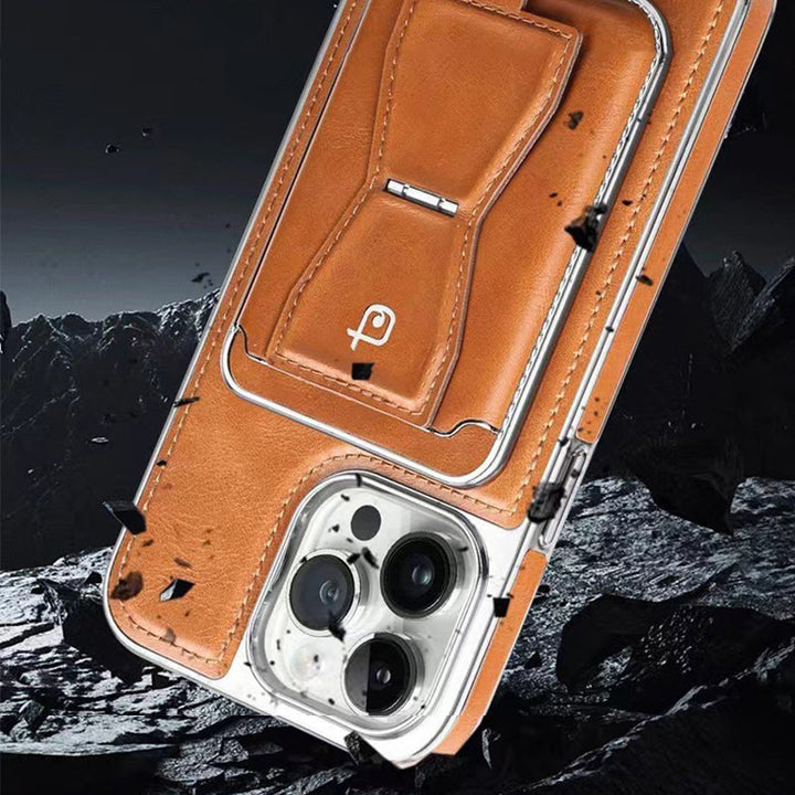 Luksuriøs Læder Magnetisk Telefoncover