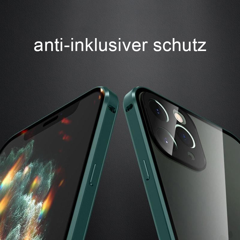iPhone cover med dobbeltsidet spænde