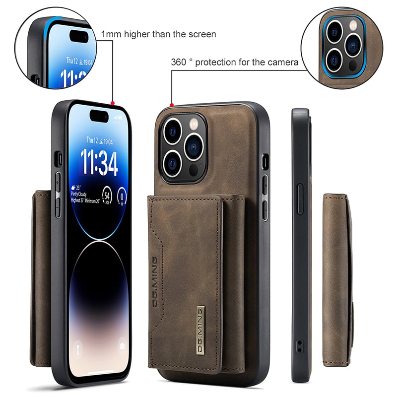 2-i-1 iPhone-etui med aftagelig pung