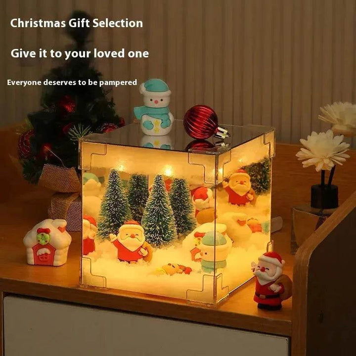 Juleterning Natlys Lampe Borddekoration Julegaver