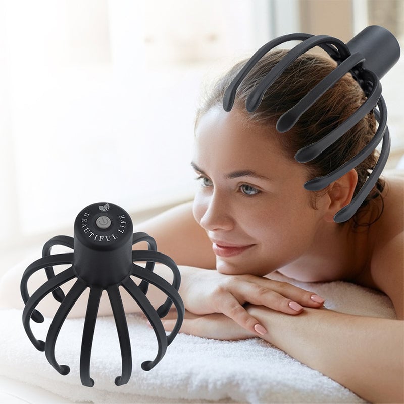 Blæksprutte Hovedmassageapparat