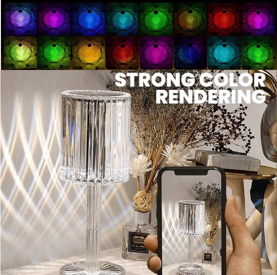 Touch Control Gatsby Crystal Lampe