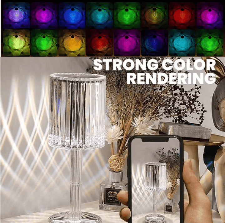 Touch Control Gatsby Crystal Lampe