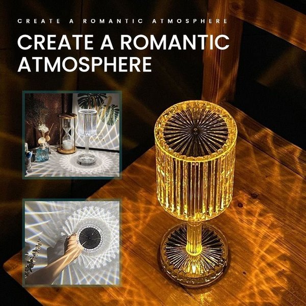 Touch Control Gatsby Crystal Lampe