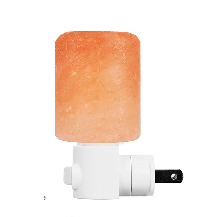 Naturlig krystal Himalaya saltlampe | Stikkontakt natlampe