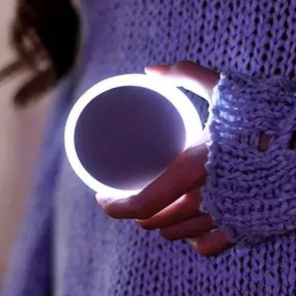 Trådløs Opladning LED Makeup Spejl |