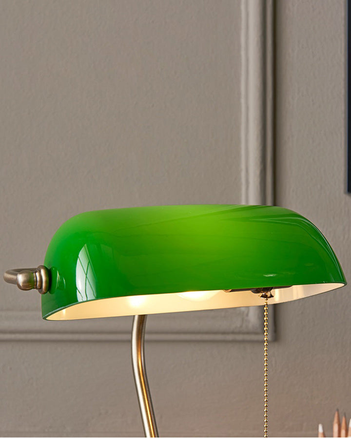 Klassisk Banker Lampe