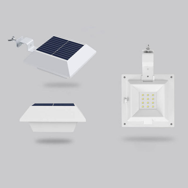 Sol UFO-formet design hegnlys LED udendørs væglampe