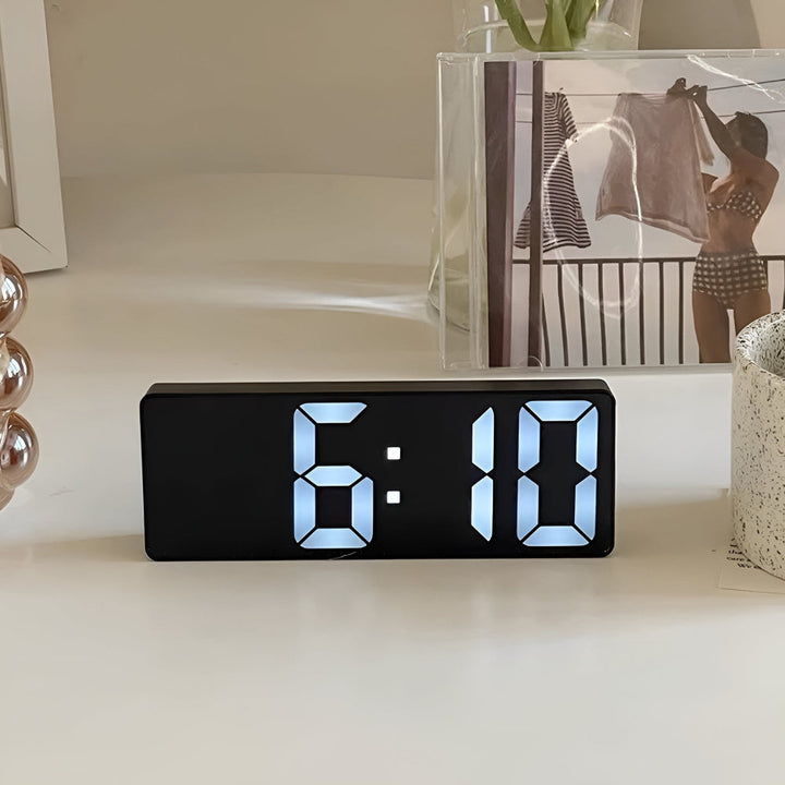 Digital LED Spejl Vækkeur