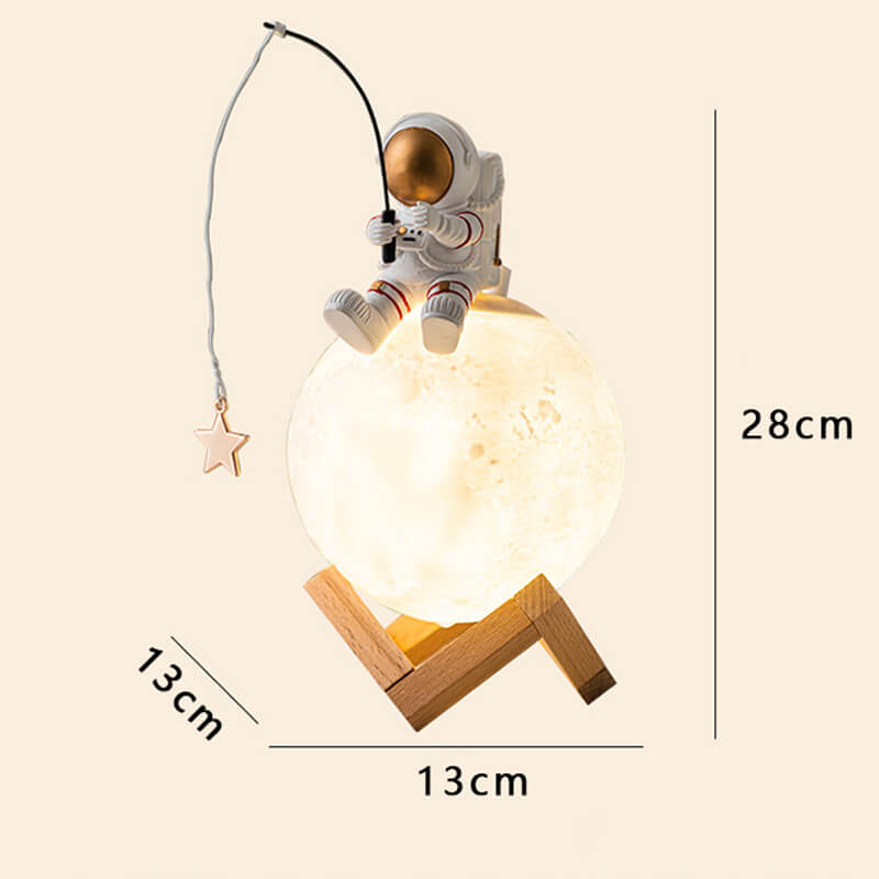 Astronaut Luftfugter Nattelys