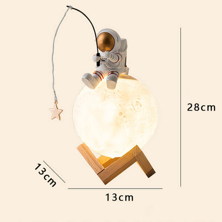 Astronaut Luftfugter Nattelys