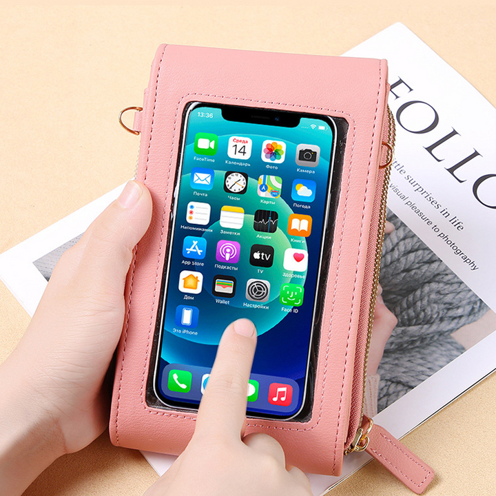 Multifunktionel Touchscreen Telefon Etui