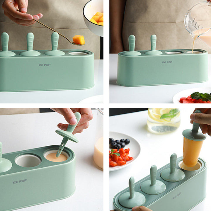 Silicone Popsicle Is-skrue Sæt