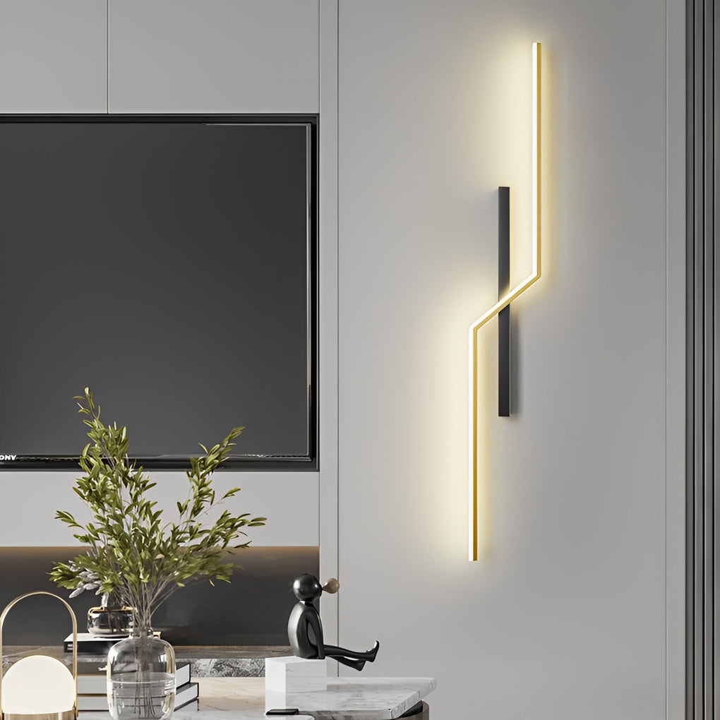 Lines Creative LED Moderne Minimalistisk Væglampe Dekorative Væglamper Belysning