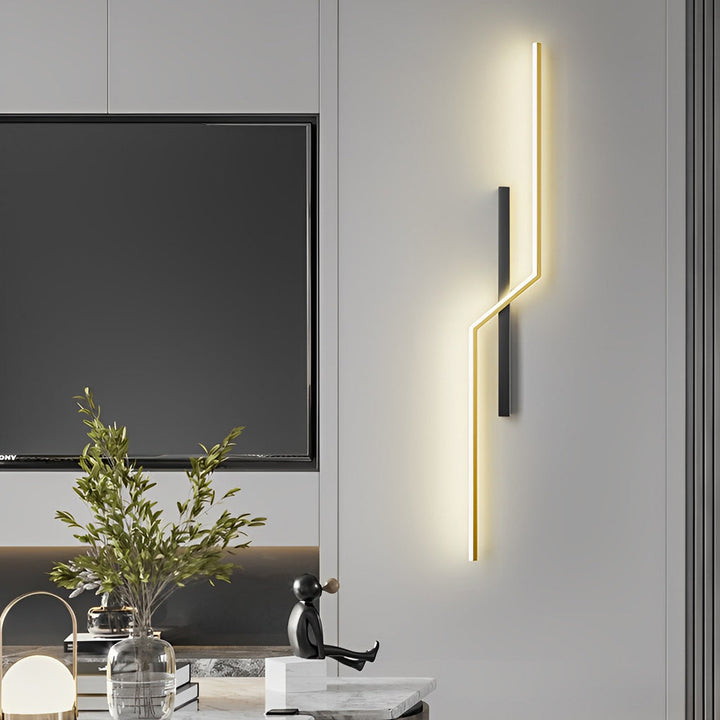 Lines Creative LED Moderne Minimalistisk Væglampe Dekorative Væglamper Belysning