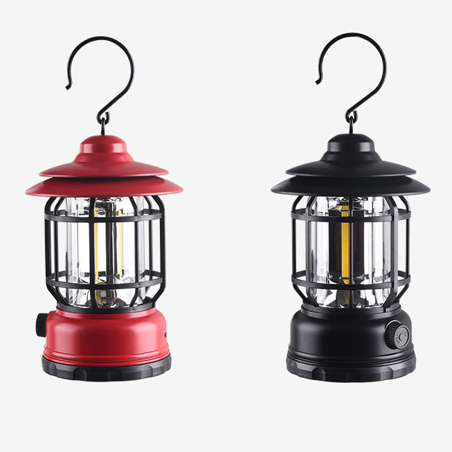 Moderne Industriel Bærbar USB Genopladelig Campinglampe Hestelampe Til Udendørs