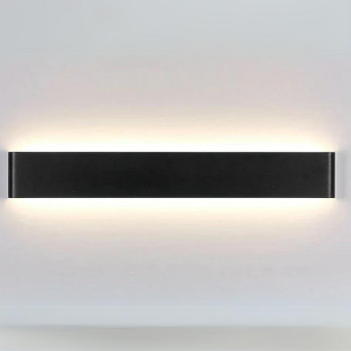 Nordisk LED Væglampe - Moderne Børstet Aluminium Indendørs Væglampe