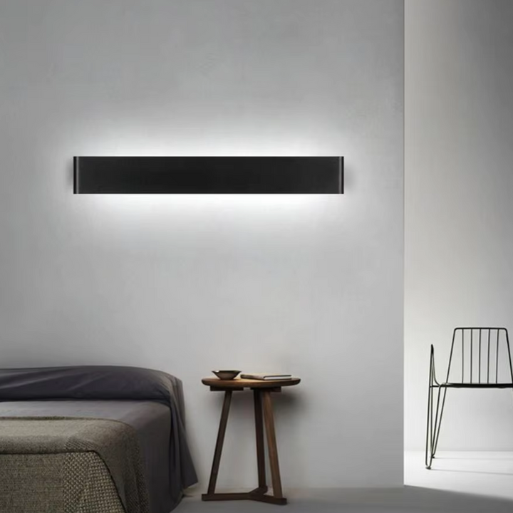 Nordisk LED Væglampe - Moderne Børstet Aluminium Indendørs Væglampe