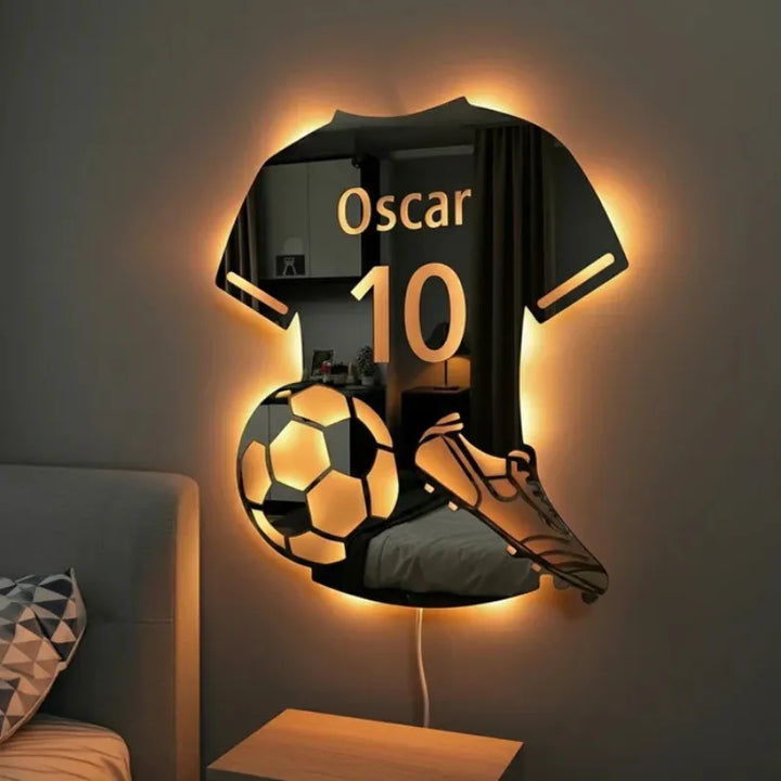 MirrorJersey | Justerbar LED Spejltrøje