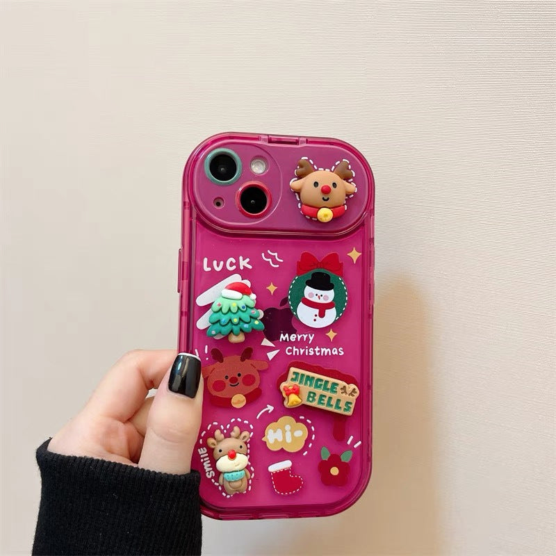 Juletræ Pendant iPhone Cover med Spejl