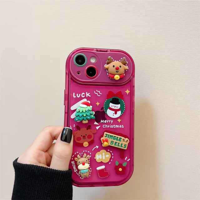 Juletræ Pendant iPhone Cover med Spejl