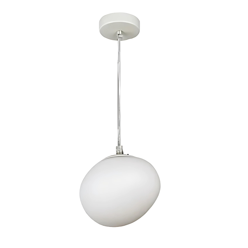 Elegant Glas Pebble Pendellampe