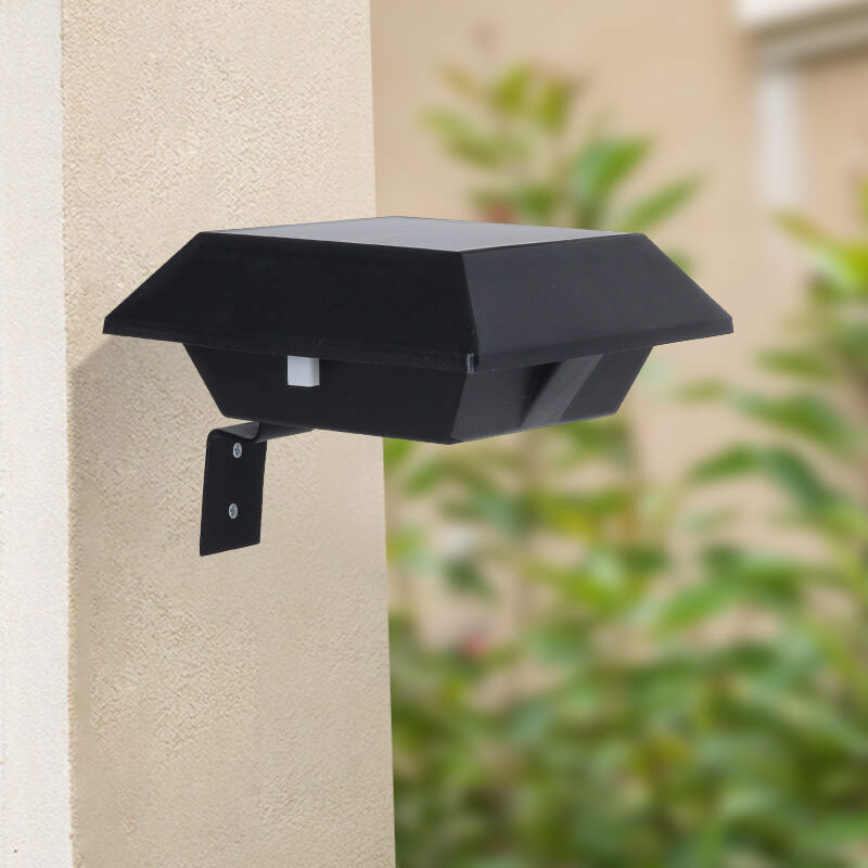 Sol UFO-formet design hegnlys LED udendørs væglampe