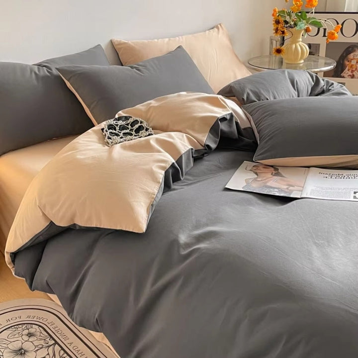 Lustova Bomulds Dynecover | 3pcs Sæt