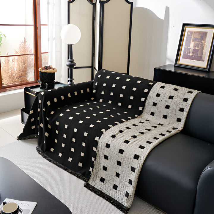 Kvadratisk Matrix Sofa Betræk