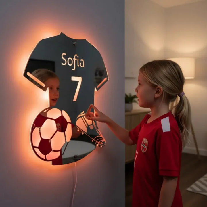 MirrorJersey | Justerbar LED Spejltrøje