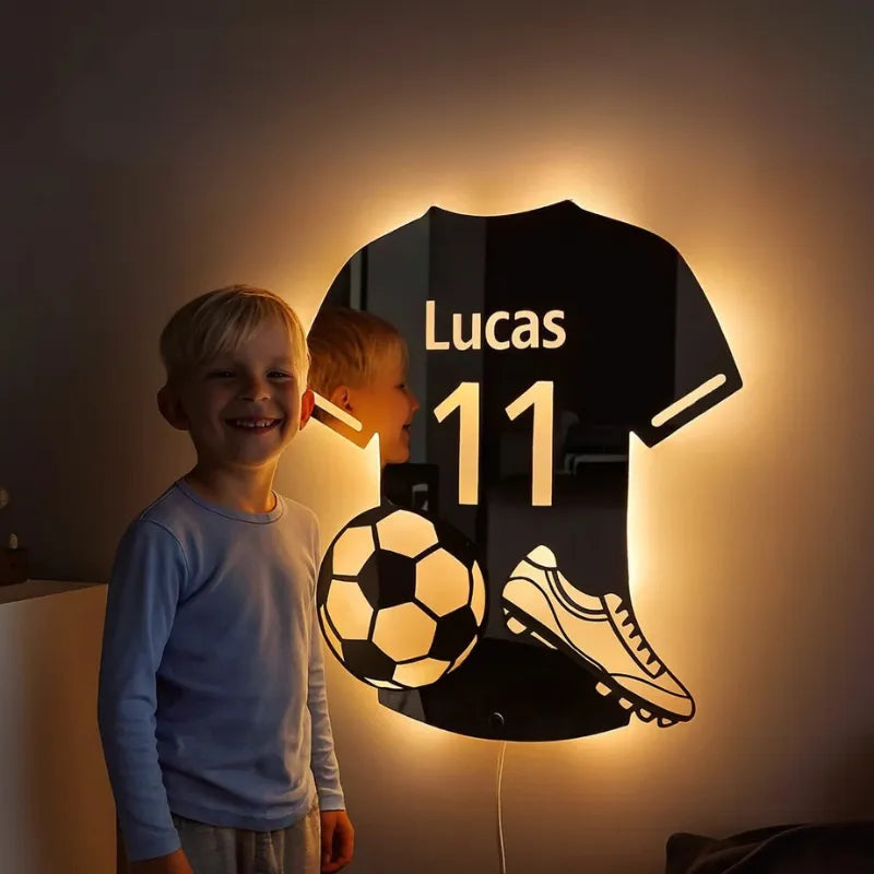 MirrorJersey | Justerbar LED Spejltrøje