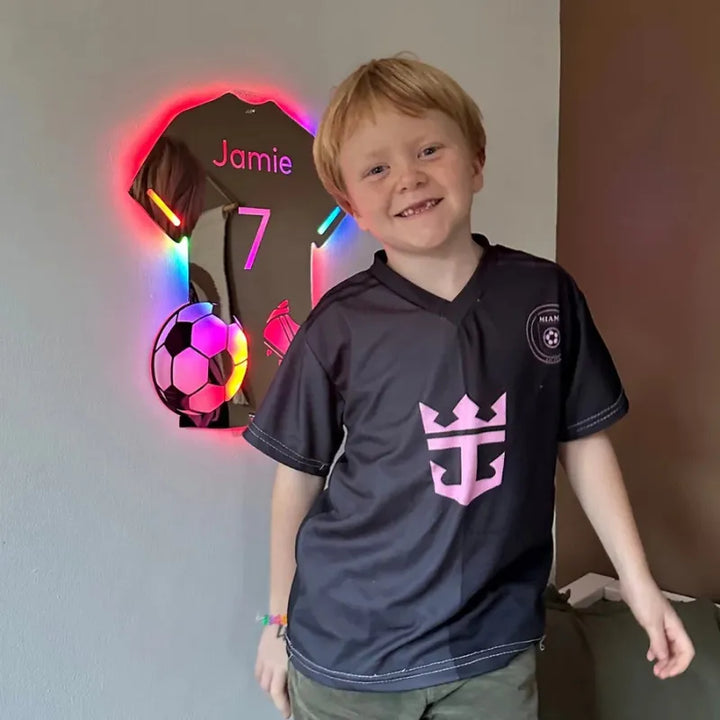 MirrorJersey | Justerbar LED Spejltrøje
