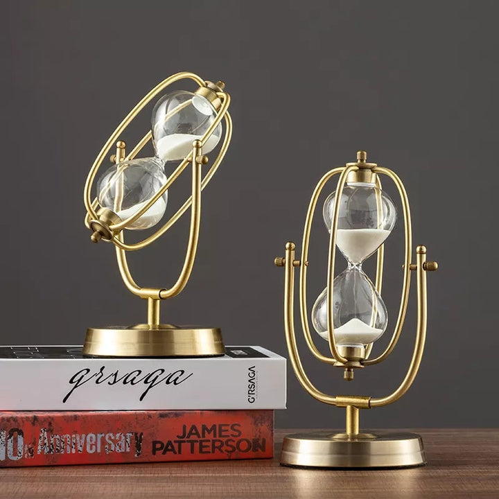Europeisk Retro Timeglas Dekor Sandtimer gave