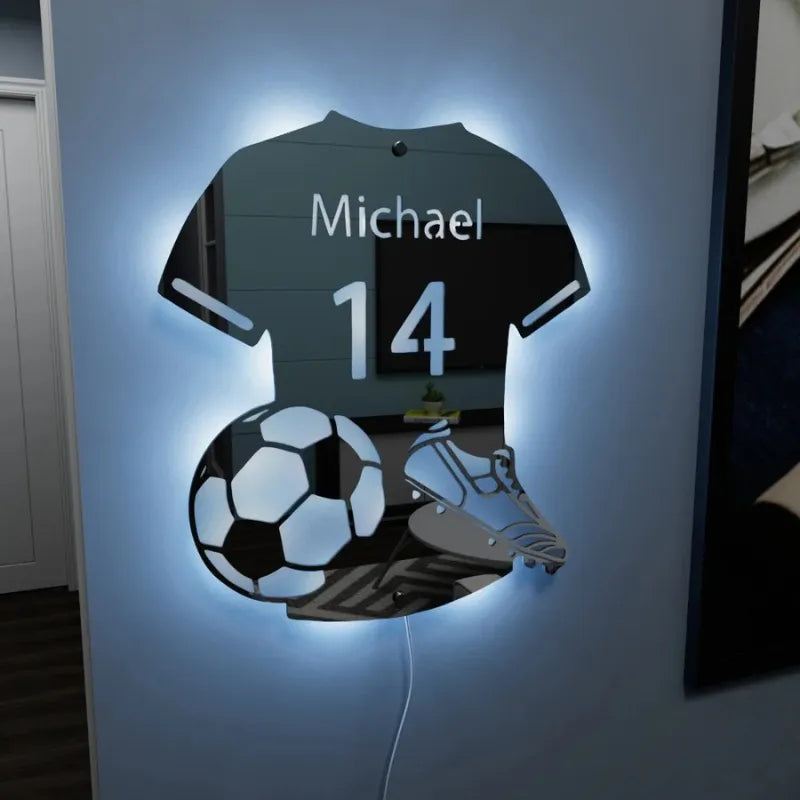 MirrorJersey | Justerbar LED Spejltrøje