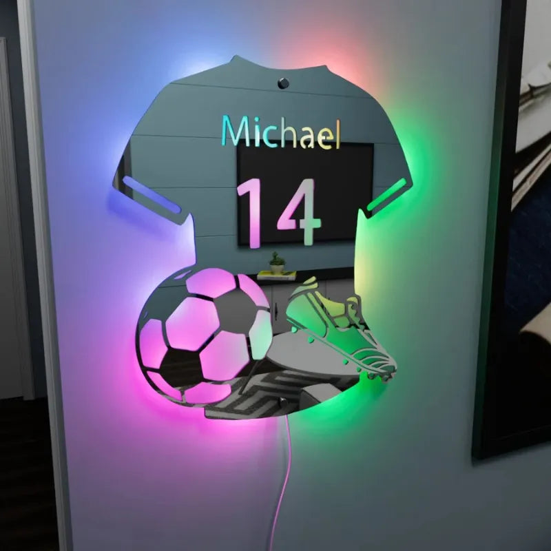MirrorJersey | Justerbar LED Spejltrøje