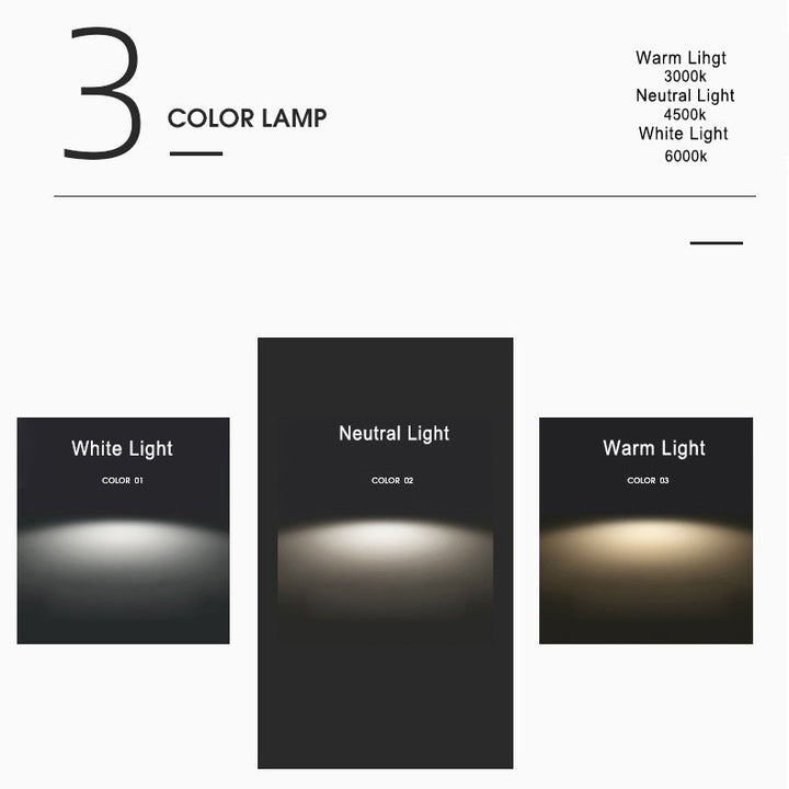 Luminix Bar LED Bordlampe | Minimalistisk Design | Nattelys &amp; Ambient Belysning | Moderne &amp; Dekorativ