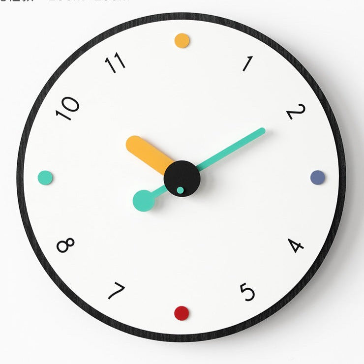 Kunstnerisk Minimalistisk Stille Vægdekoration Ur