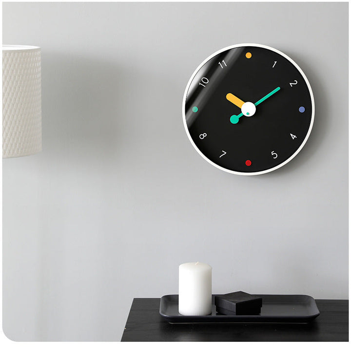 Kunstnerisk Minimalistisk Stille Vægdekoration Ur