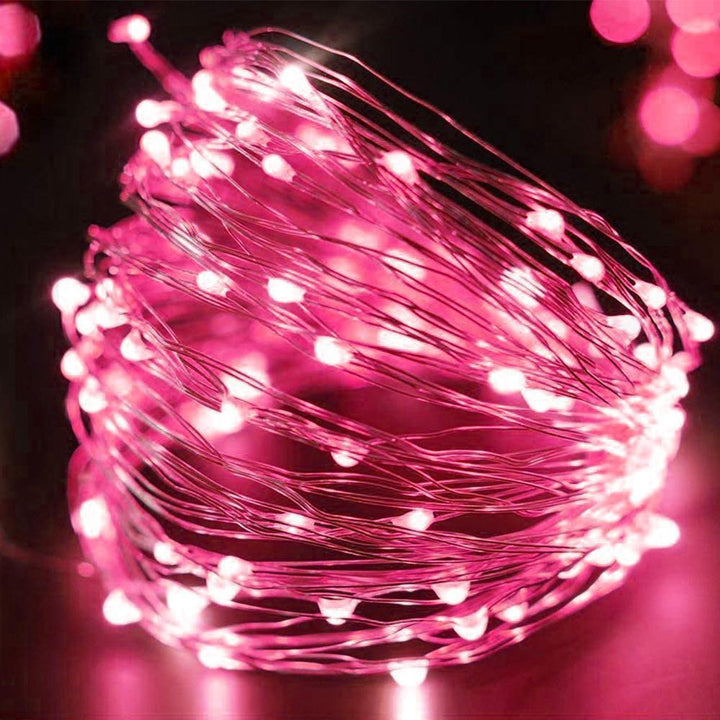 Led Flaske Lys Kork Nattelys DIY Dekor |