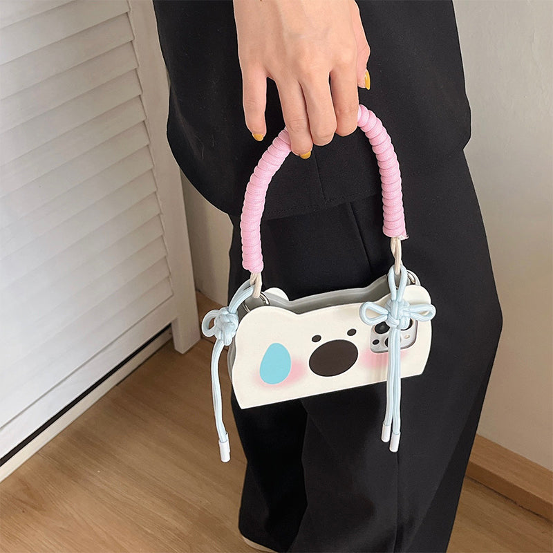 Insta-Style Tegneserie Westie Flip-Phone Cover