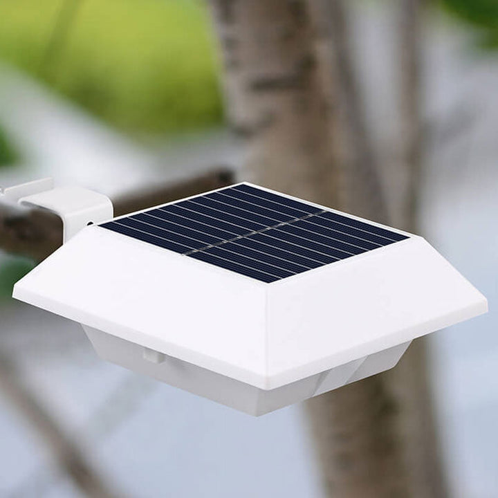 Sol UFO-formet design hegnlys LED udendørs væglampe