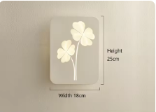 Moderne minimalistisk LED væglampe
