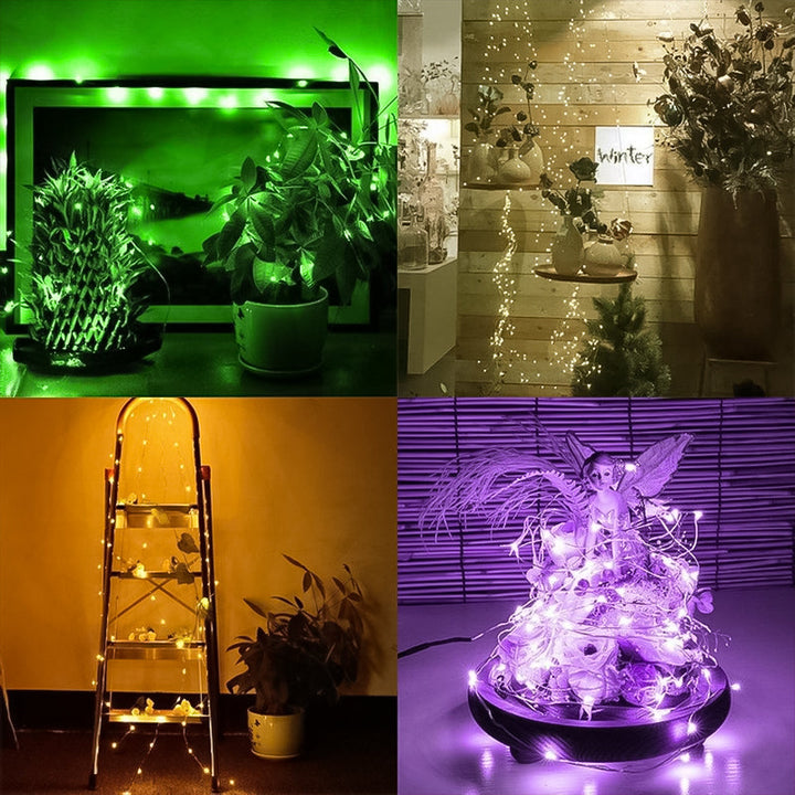 LED Flaske Lys Kork Nattelys DIY Dekorationsgave